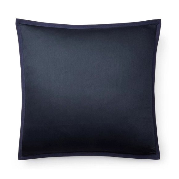 Lauren Ralph Lauren Carter Foulard Square Reversible Throw Pillow Navy - Picture 3 of 4